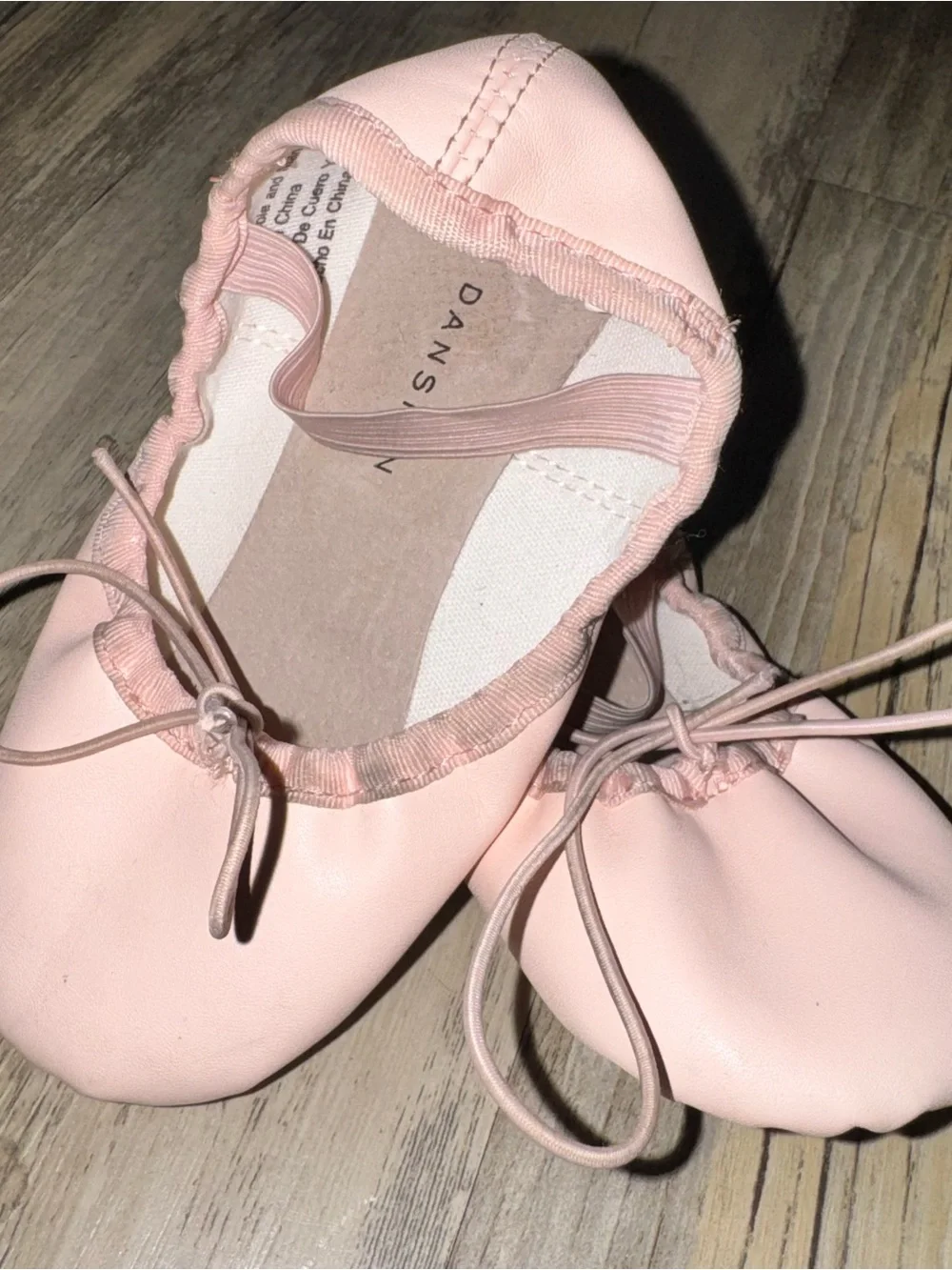 ☀️6/$20☀️ Danskin Blush Pink Ballet Slippers for Kids